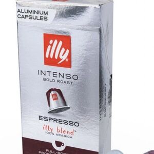 Illy Intenso Bold Roast Nespresso capsules 10 pcs/ea. 10 boxes (total 100caps